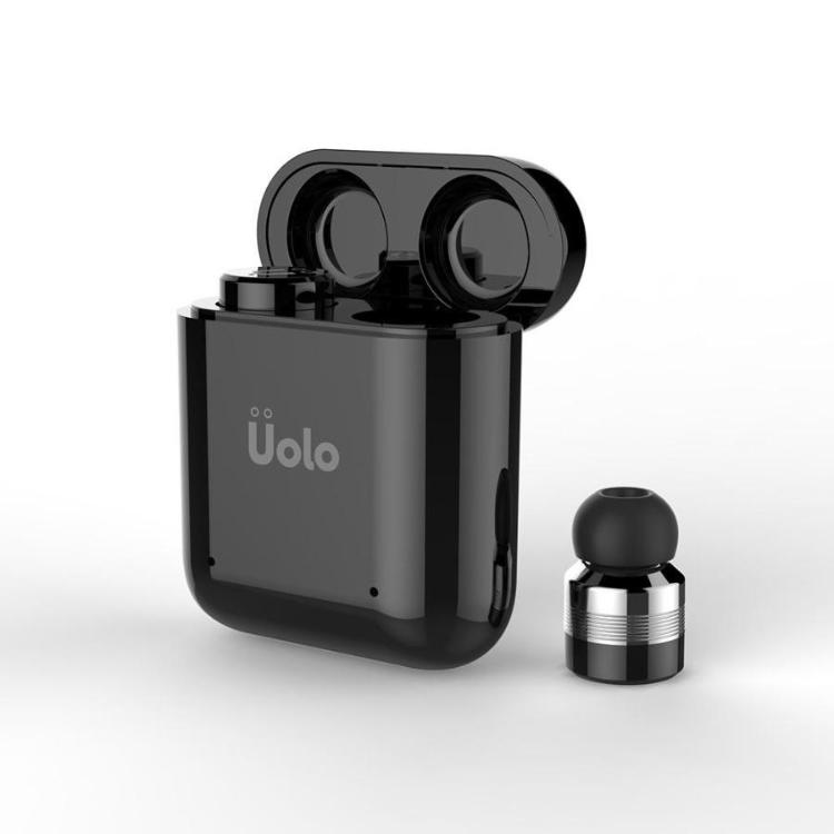 Uolo Pulse Mini Bluetooth 5.0 in-Ear TWS Wireless Headphones, Fast Charging Case, Touch Control Stereo Earphones with Built in Mic for Phone Call, World Smallest Earbuds