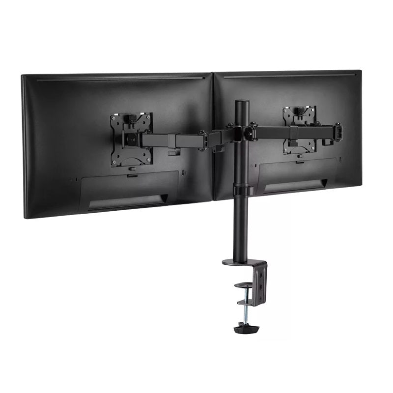 Dual Articulating Monitor Arm (DESK CLAMP)
