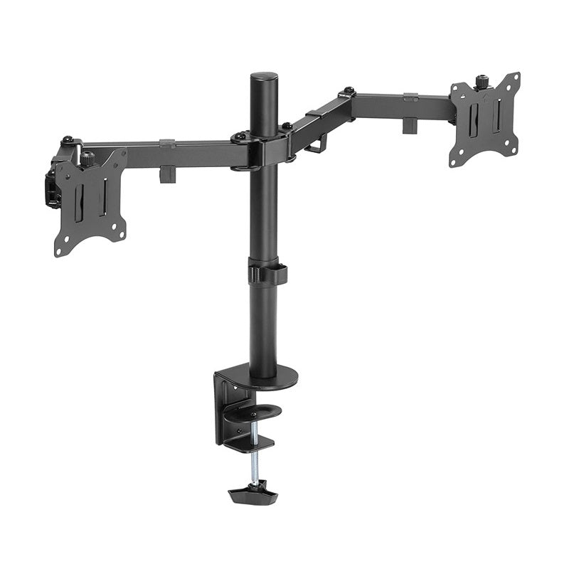 Dual Articulating Monitor Arm (DESK CLAMP)