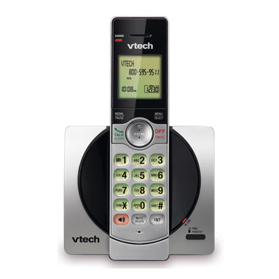 VTech 1-Handset DECT 6.0 Cordless Phone With Caller ID (CS6919) - Silver