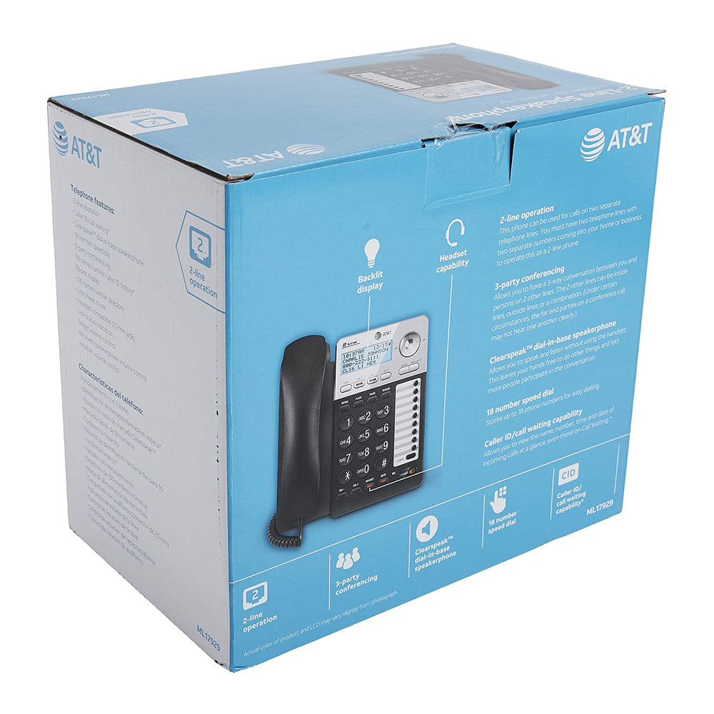 AT&T 2-Line Corded Phone (ML17929)