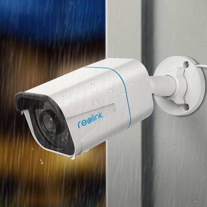 Reolink Wired 4K UHD Indoor/Outdoor PoE Camera | AI Person/Vehicle Detection, IP66 Weatherproof for iOS & Android - RLC-810A