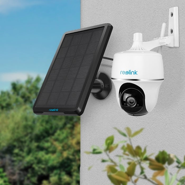 Reolink Argus PT Dual Band 4MP Outdoor Wire-Free Battery-powered WiFi Security Camera | Optional with Solar Panel, IP64 Weatherproof, PIR Motion Sensor