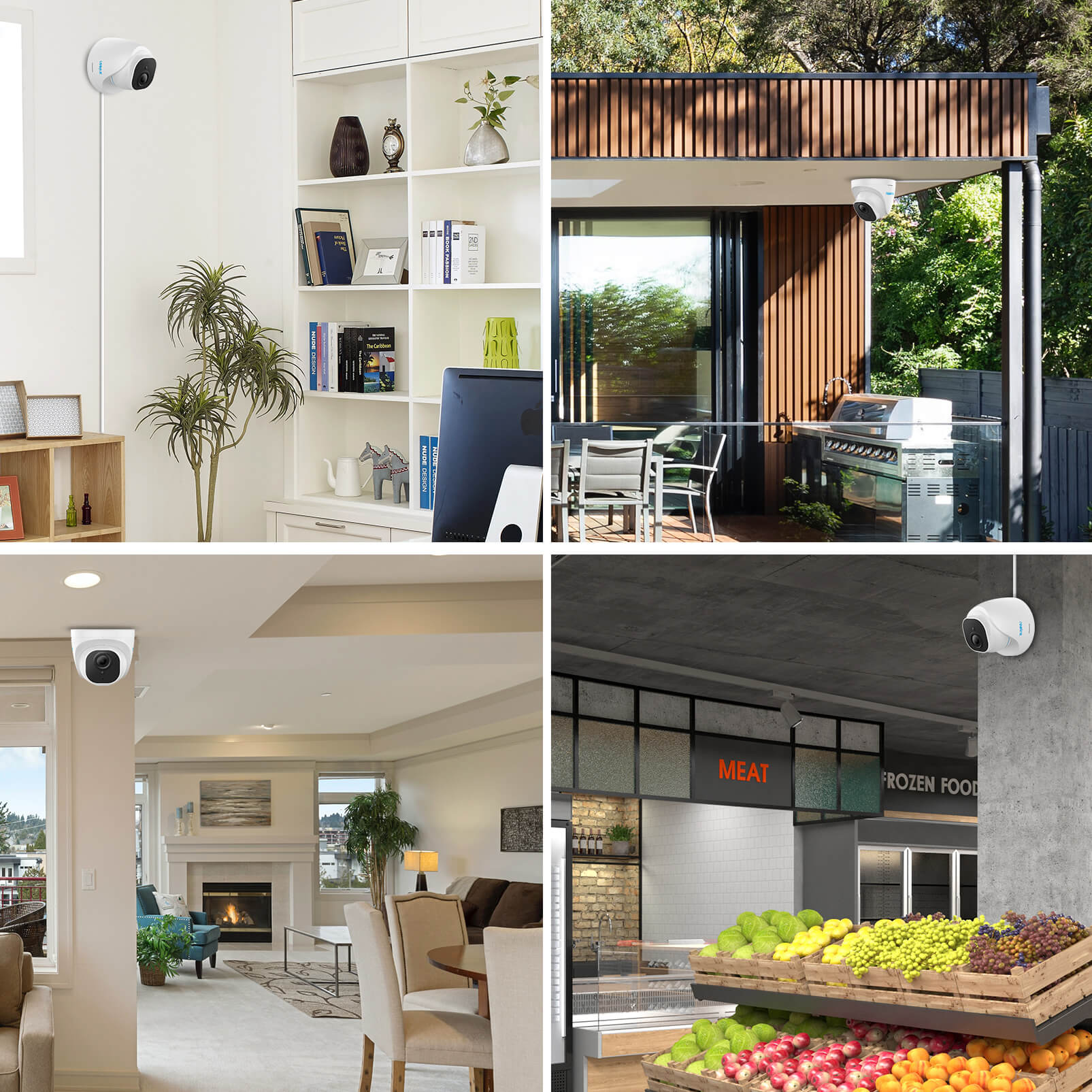 Reolink Wired 4K UHD Indoor/Outdoor PoE Camera | AI Person/Vehicle Detection, IP66 Weatherproof for iOS & Android - RLC-820A
