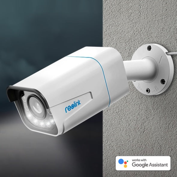 Reolink RLC-811A 4K PoE Person/Vehicle Detection Camera with Spotlight and 5X Optical Zoom