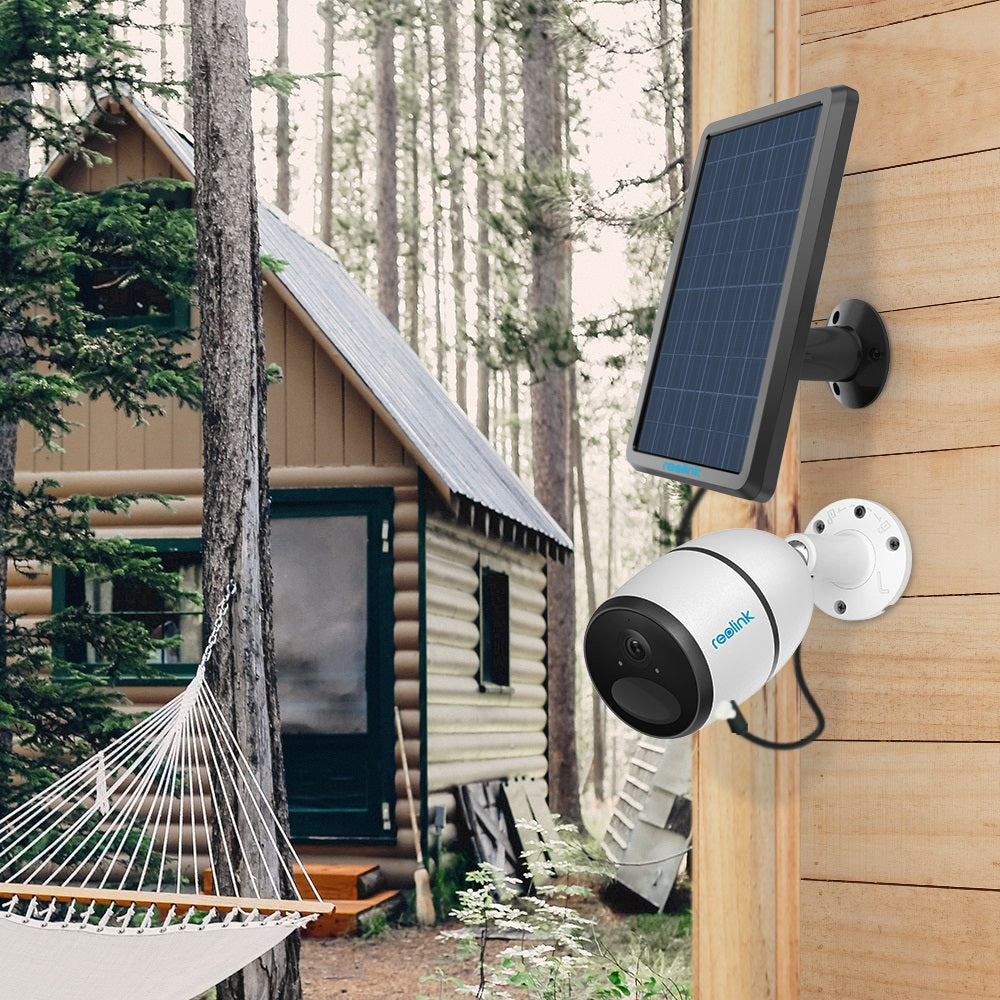 Reolink Go Plus Outdoor Battery-Powered 4G LTE Security Camera | Night Vision, Optional Solar Panel, IP65 Weatherproof for iOS/Android