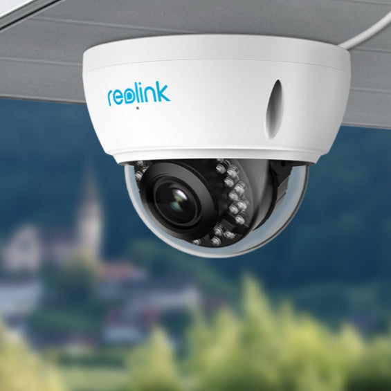 Reolink RLC-842A Vandal Proof 4K 8MP PoE Security Camera with Intelligent Detection & 5X Optical Zoom | Person/Vehicle Detection, IK10 Vandal Proof, Audio Recording