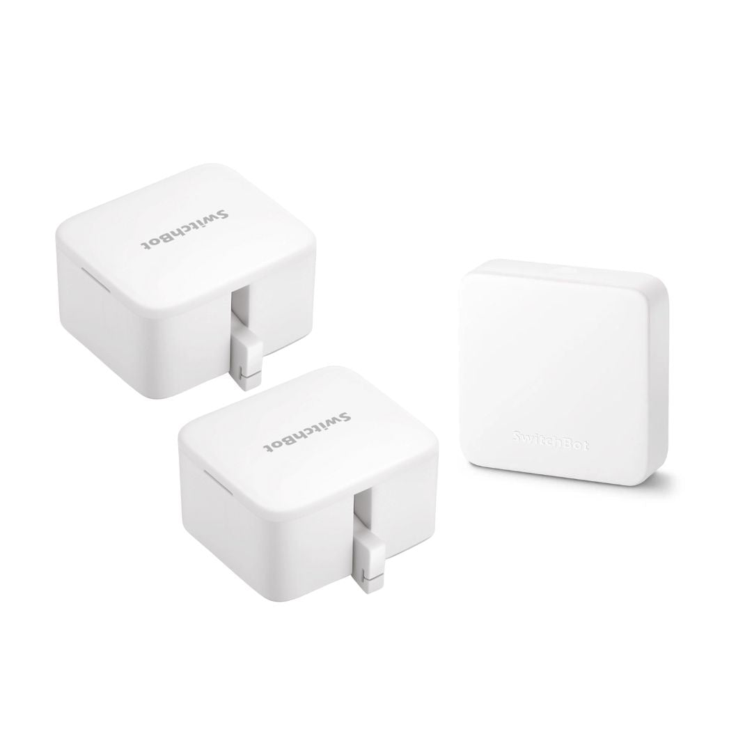SwitchBot Bot with SwitchBot Hub Mini to Make it Compatible with Alexa, Google Home, IFTTT | Smart Switch Button Pusher - Wireless App or Timer Control
