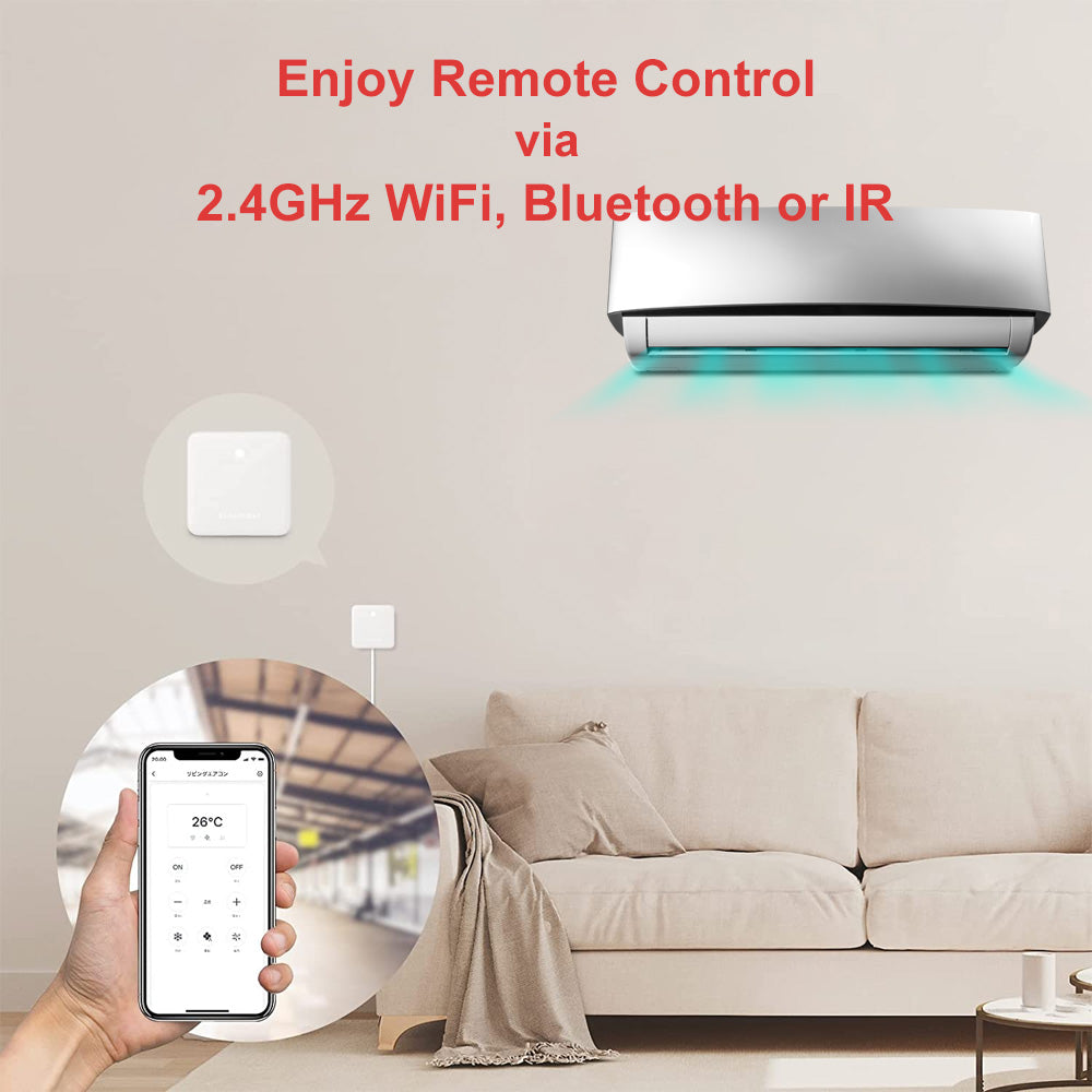 SwitchBot Hub Mini | Smart Remote - IR Blaster, Wi-Fi (Support 2.4GHz), Control TV, Air Conditioner, Compatible with Alexa, Google Home, IFTTT