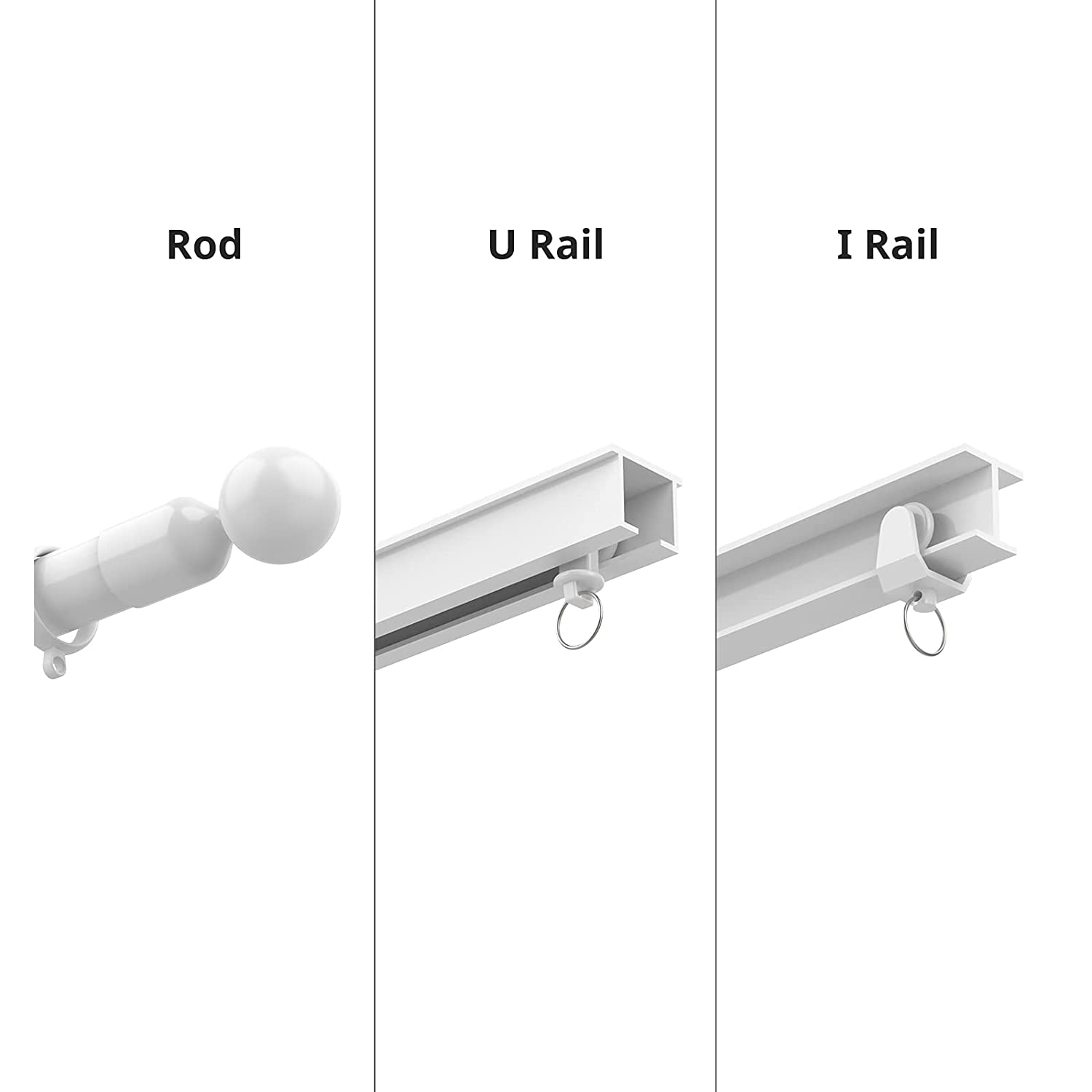 SwitchBot Curtain (U Rail) | Smart Curtain Controller -  Add SwitchBot Hub Mini to Make it Compatible with Alexa, Google Home