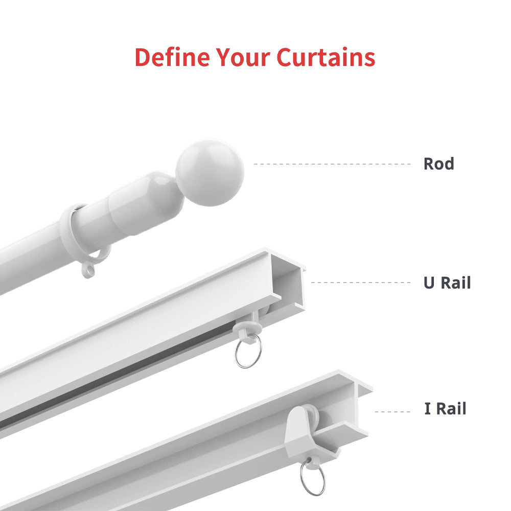 SwitchBot Curtain (I Rail) | Smart Electric Motor - Automate Timer Control Add SwitchBot Hub Mini to Make it Compatible with Alexa, Google Home, IFTTT