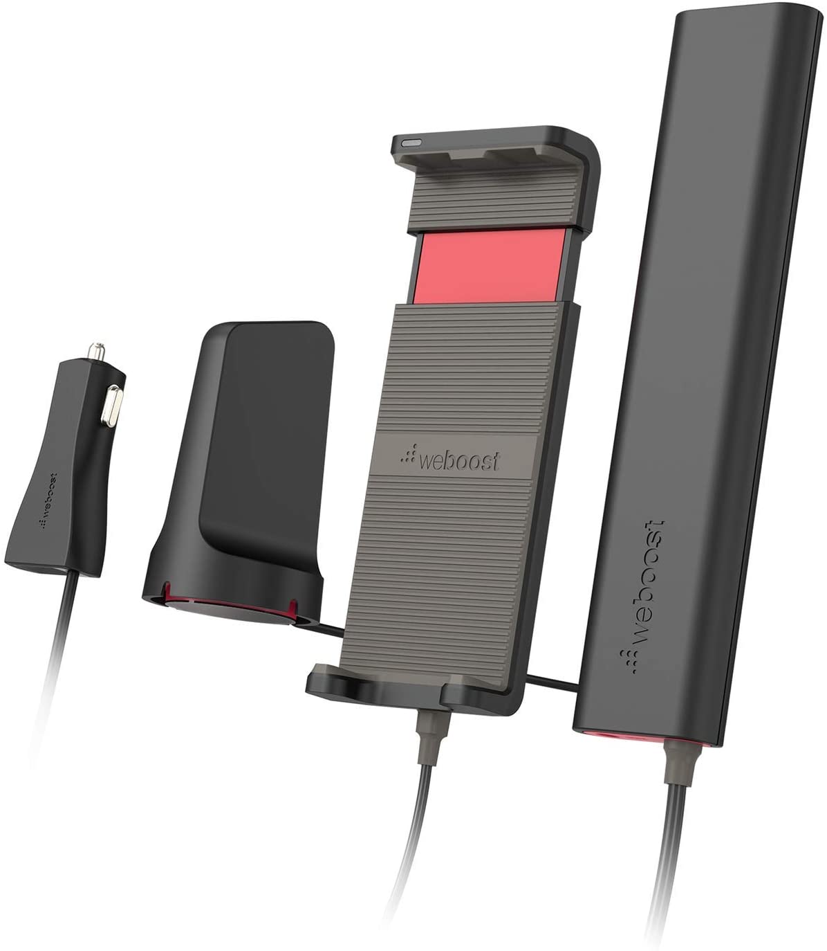 weBoost Drive Sleek (470135F) Vehicle Cell Phone Signal Booster with Cradle Mount | All Canadian Carriers - Bell, Rogers, Telus | ISED Approved