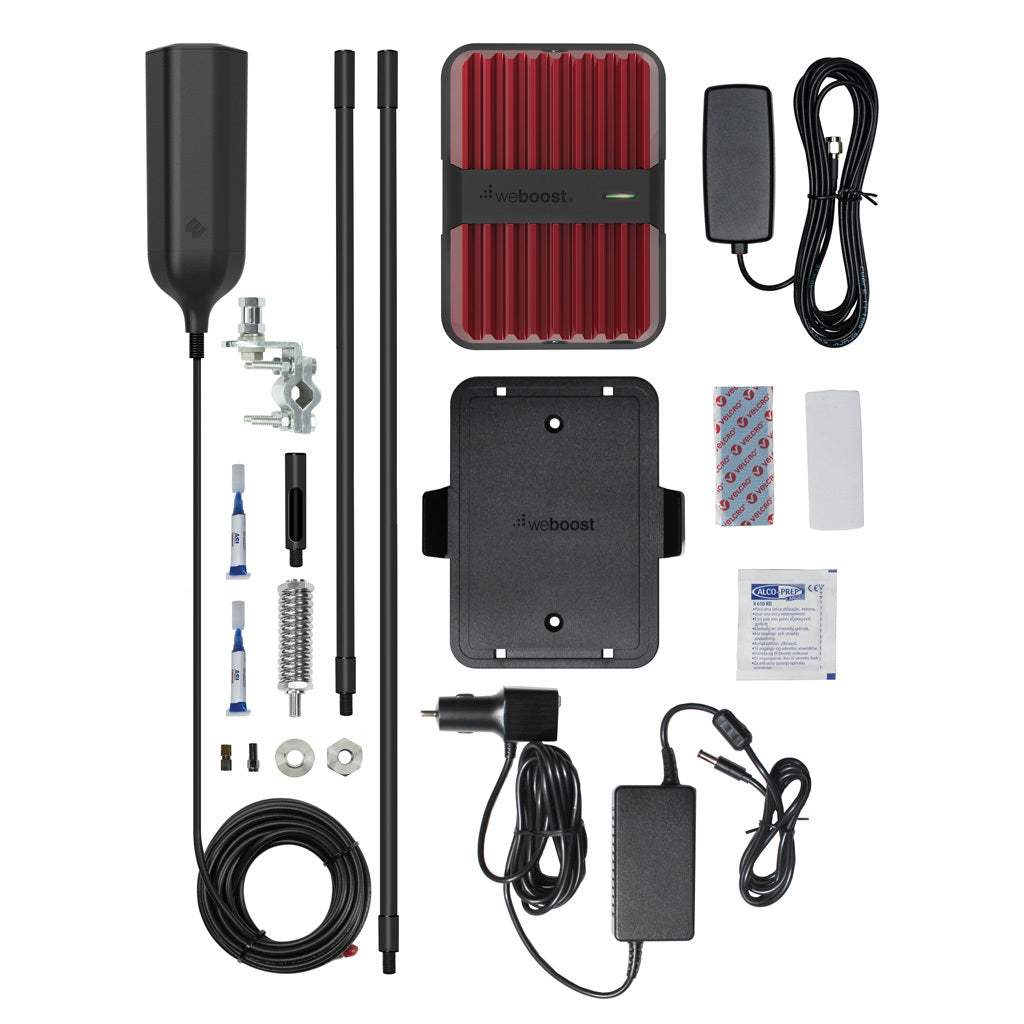 weBoost Drive Reach OTR (652154) Cell Phone Signal Booster Kit, Made in The US, All Canadian Carriers - Bell, Rogers, Telus & More | ISED Approved