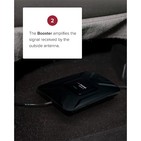 weBoost Drive X (655021) Vehicle Cell Phone Signal Booster | Car, Truck, Van, or SUV | All Canadian Carriers - Bell, Rogers, Telus | ISED Approved