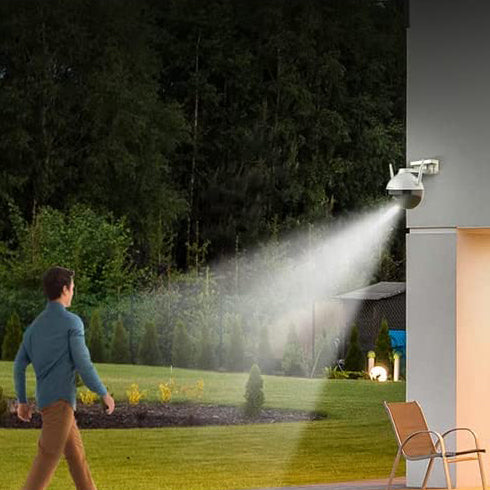 EZVIZ C8C 1080P Outdoor WiFi Camera Pan/Tilt/Zoom, 360° Visual Coverage, IP65 Waterproof, Color Night Vision, AI-Powered Person Detection