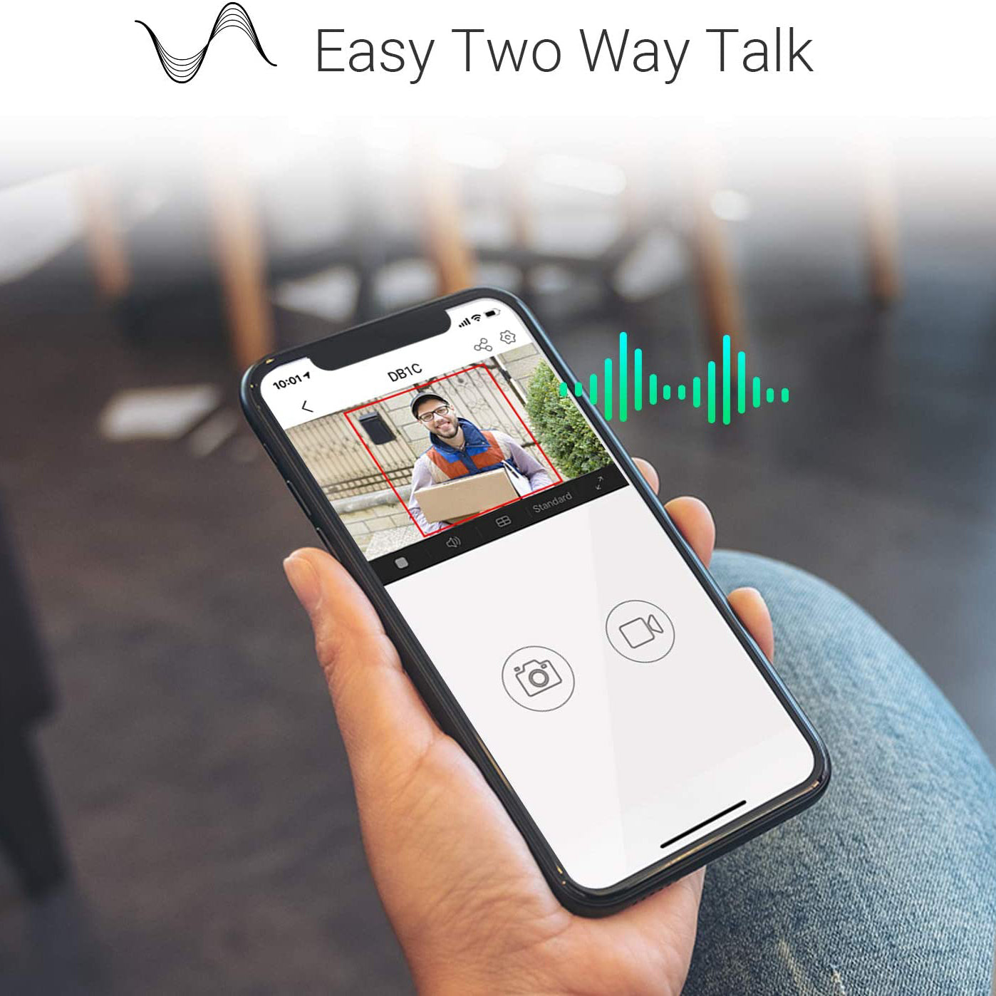 EZVIZ DB2 PRO 2k Battery-powered Video Doorbell Kit, Multiple Ringtones Available, Anti-Tamper Alarm, Wi-Fi Chime Included (Supports microSD card up to 256 GB)
