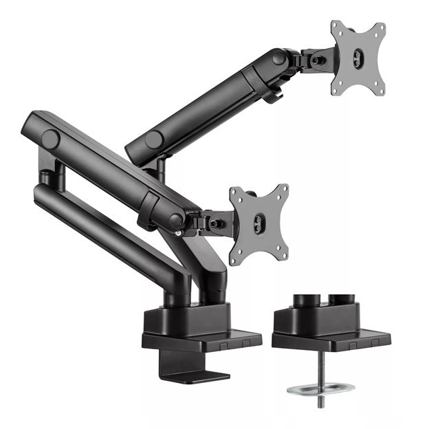 AMER Mounts Dual Monitor Articulating Mount with Dual Articulating Arms (HYDRA2B)