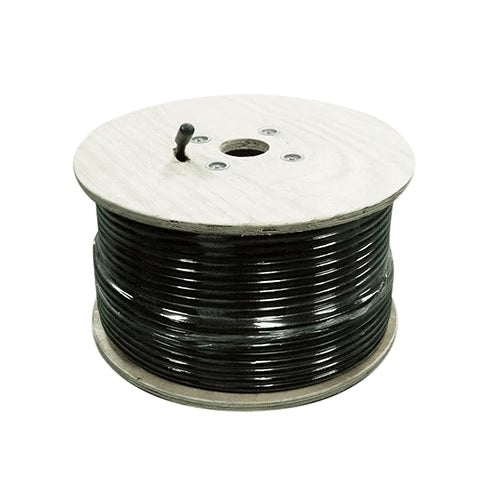 500 ft Ultra Low Loss (LMR400 equivalent) Coaxial Cable, Black