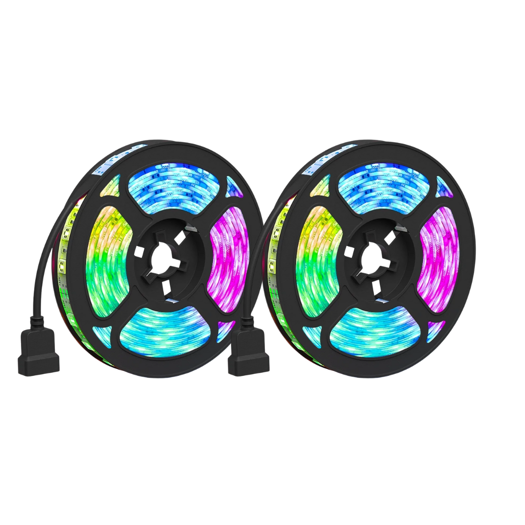 SwitchBot LED Strip Light, 5M | 16.4ft RGB, App Control, Work with Alexa and Google Assistant, 16 Million Colors with Remote Control and Music Sync